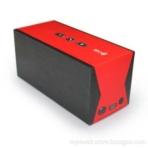Stereo Bluetooth Speakers with NFC and Microphone Function, 40mm Dual Speaker